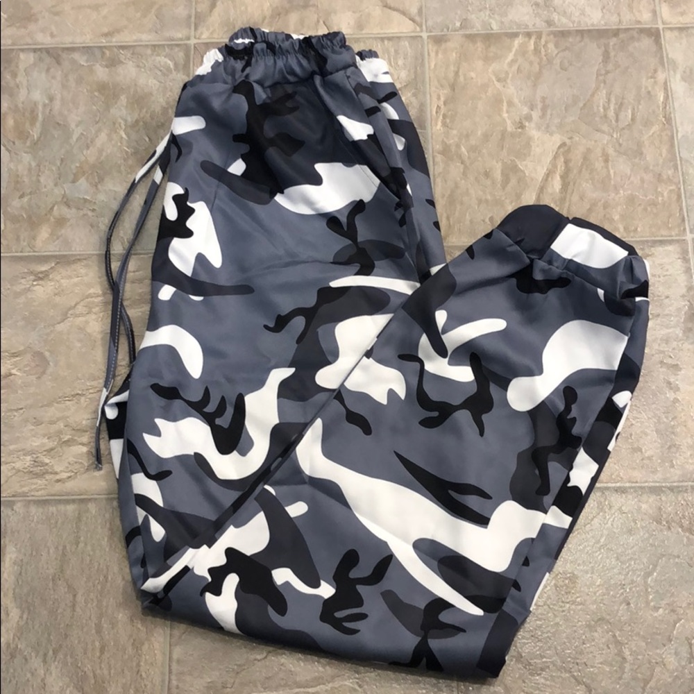 Grey Camo Pants